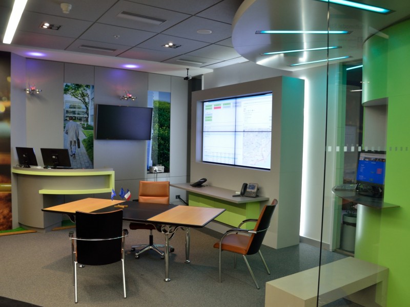 Concept audio visuel bureaux